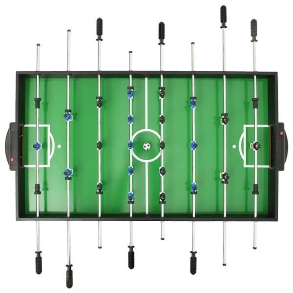 vidaXL Multi-spillbord 15-i-1 121x61x82 cm svart