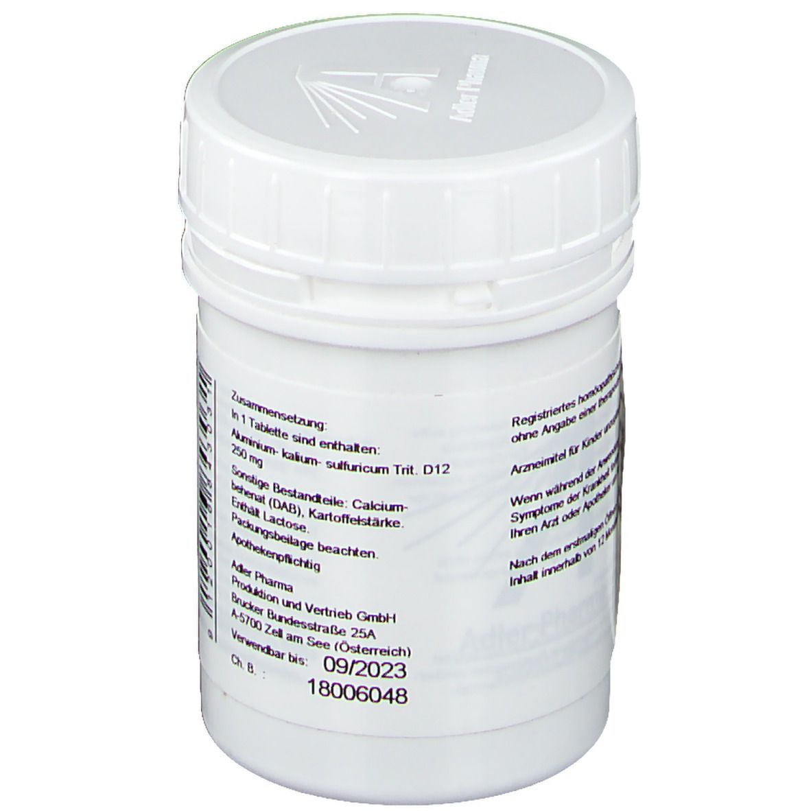 Adler Pharma Kalium – Aluminium sulfuricum D12 Biochemie nach Dr. Schüßler Nr. 20