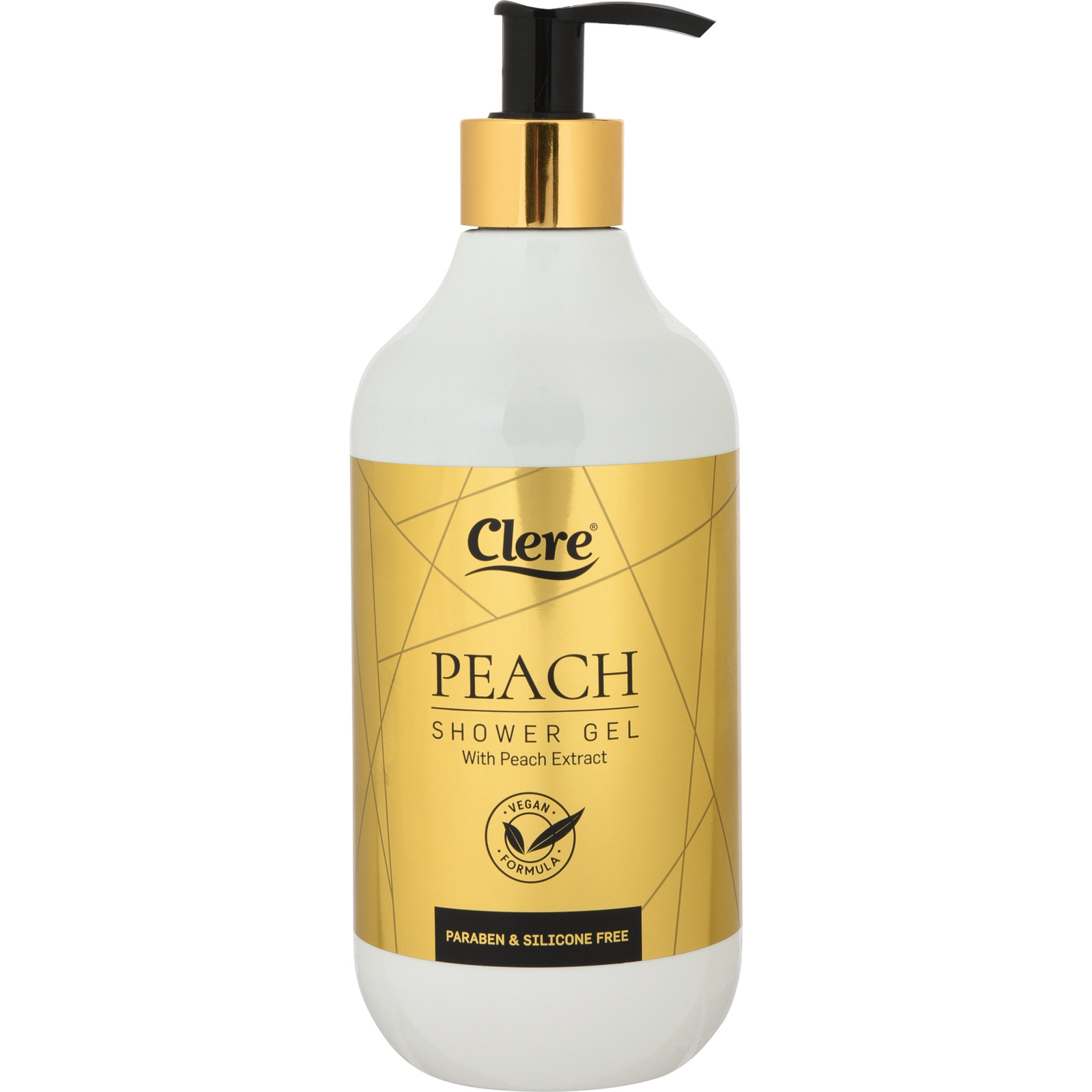 Clere Luxury Duschgel Pfirsich 500 ml