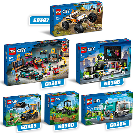 LEGO City 60386 Affaldssorteringsbil