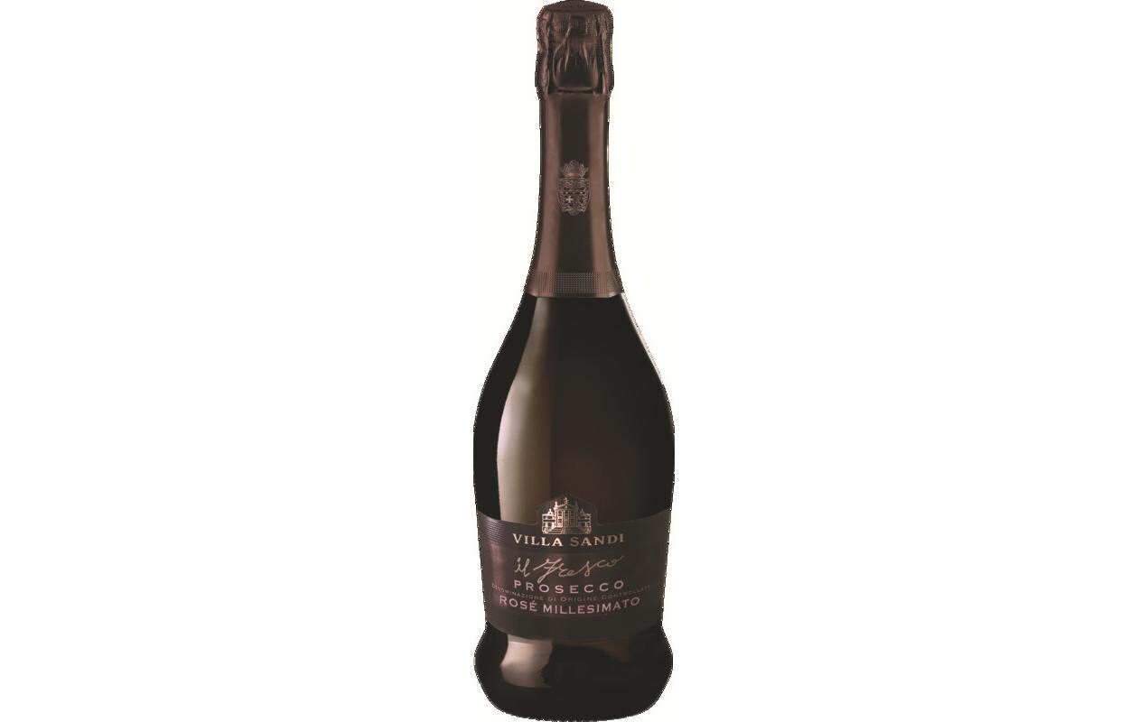 Prosecco DOC Rosé Millesimato Il Fresco 0.75 lEleganter und fruchtiger Schaumwein aus Italien