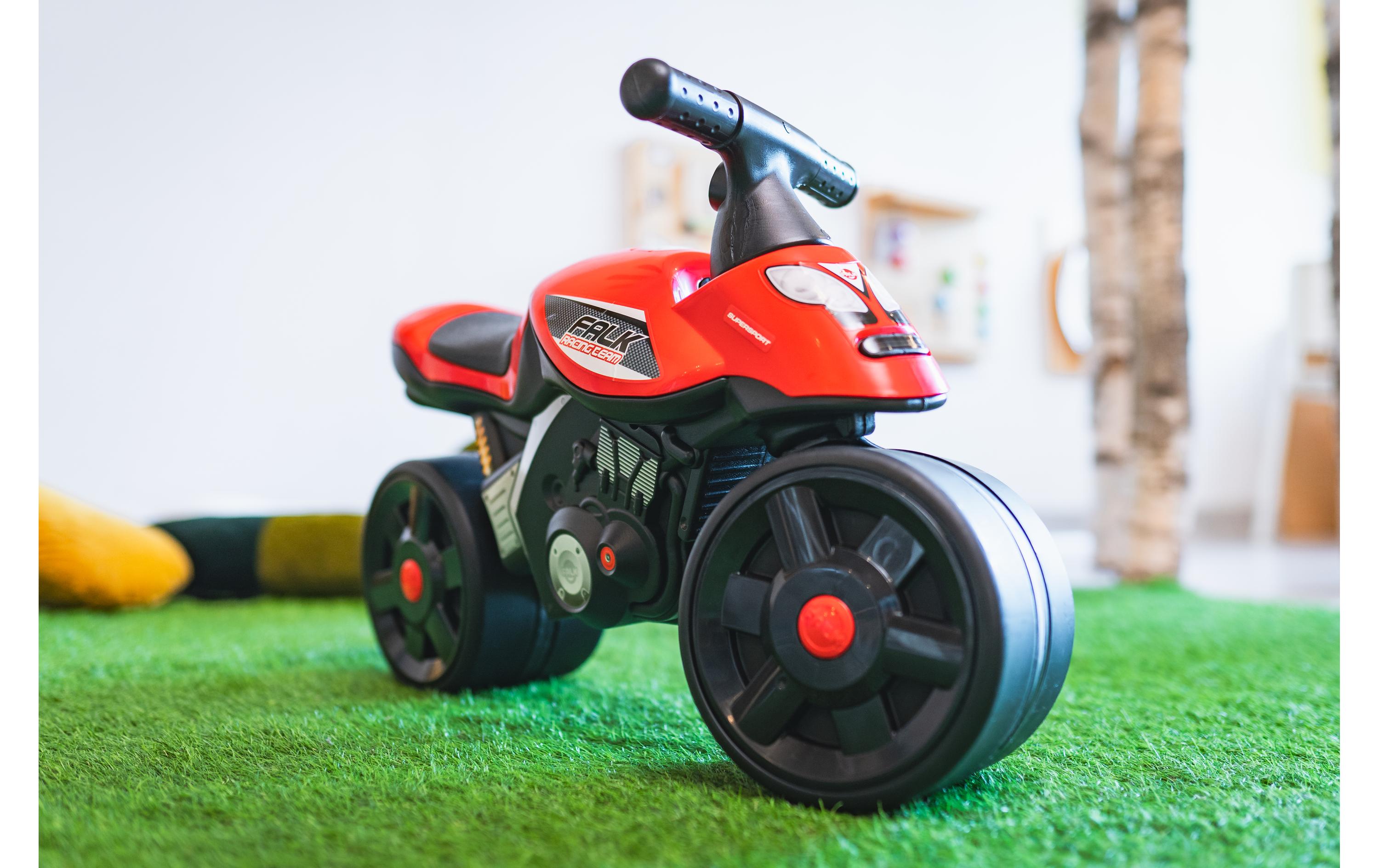 Rutschfahrzeug Motobike racingMotorrad Draisine Rot