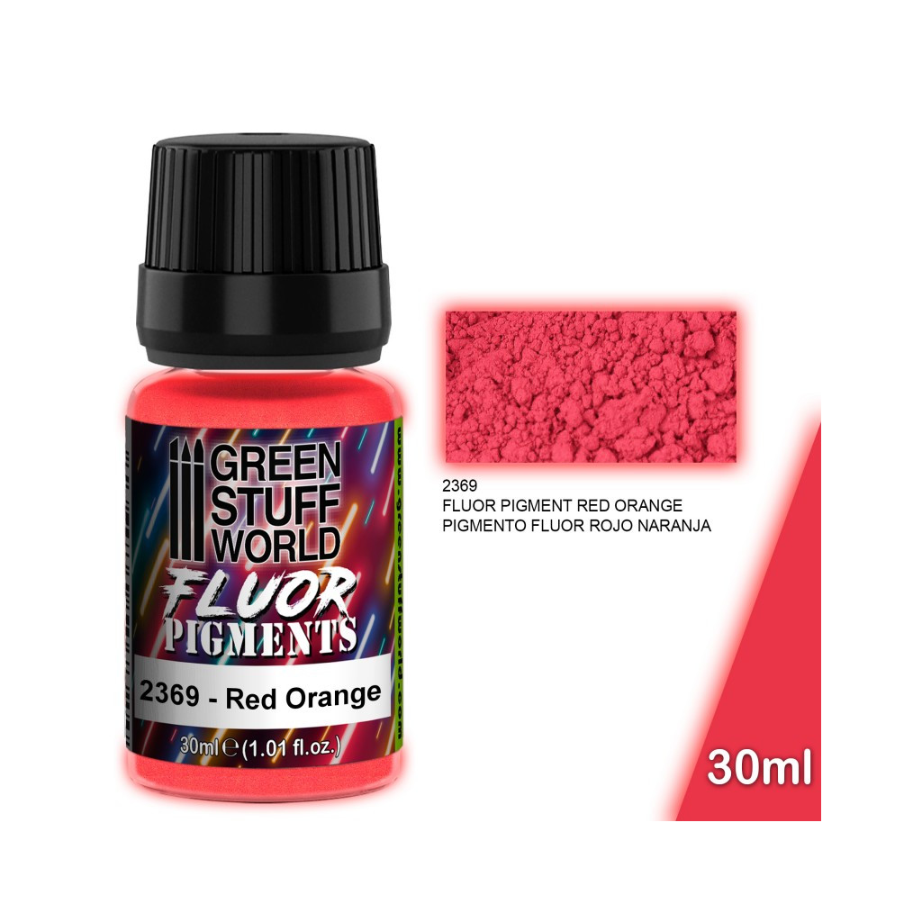 Pigments Fluor Rouge Orange