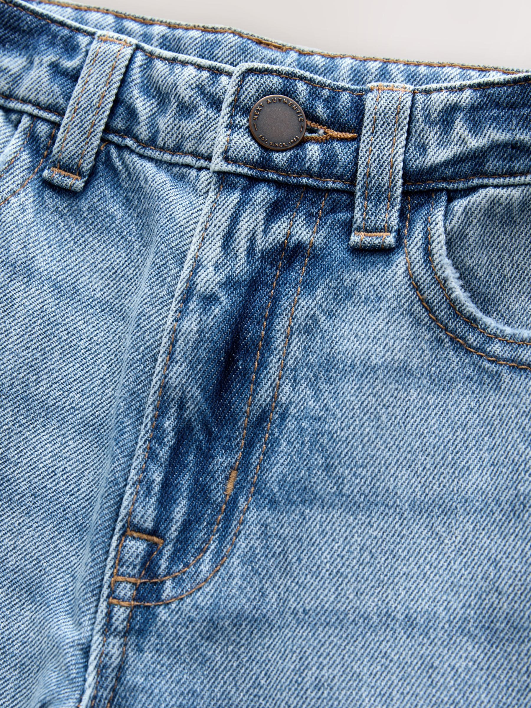 Middenblauw denim - Authentieke jeans (3-16jr)