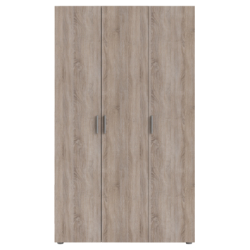 Kledingkast Pisa 3 deurs truffel 200x118x50 cm