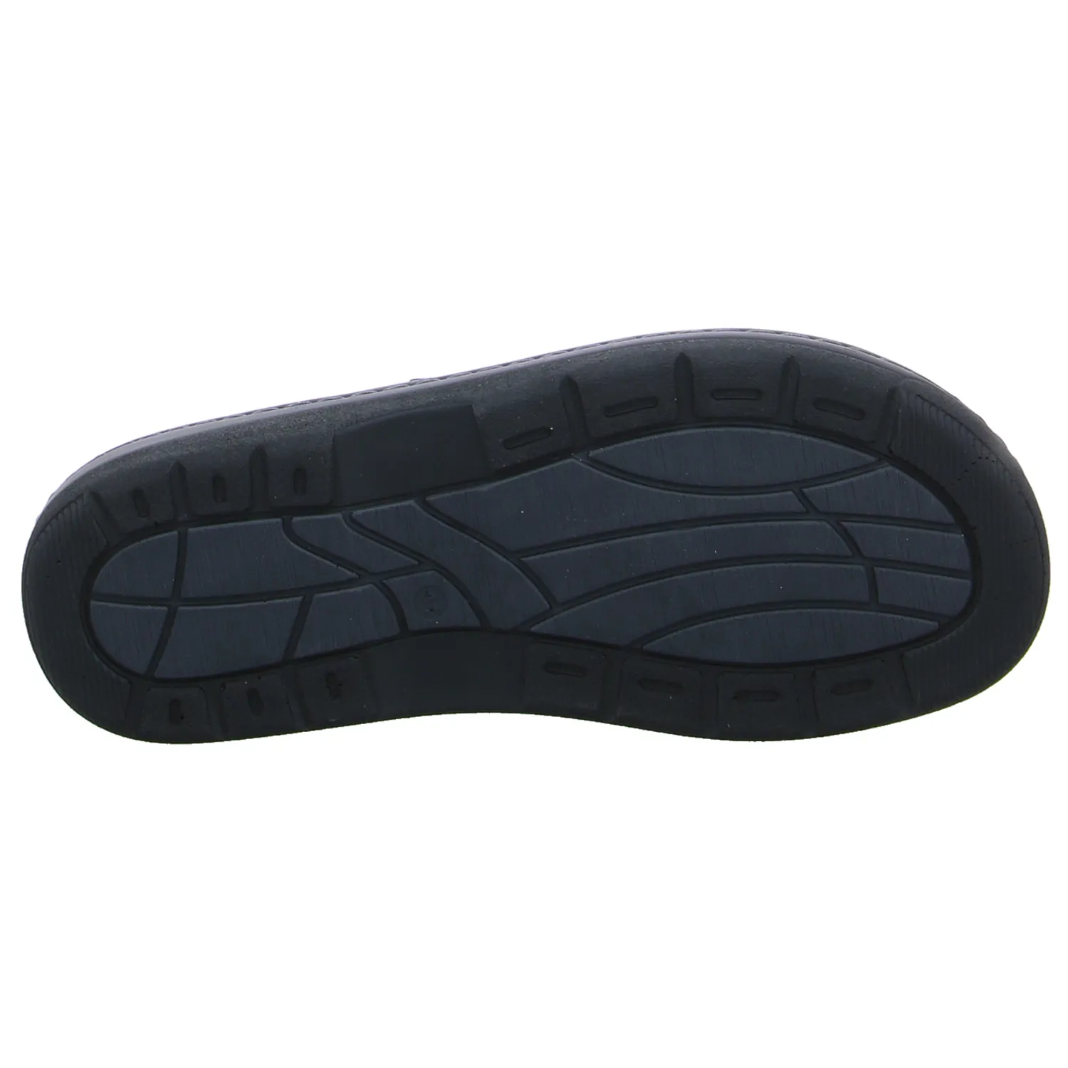 BIO-PORT Bio-Mûles Blau Leder