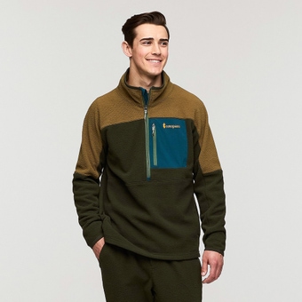 Cotopaxi Abrazo Half-Zip Pullover Live Oak / Woods Herren