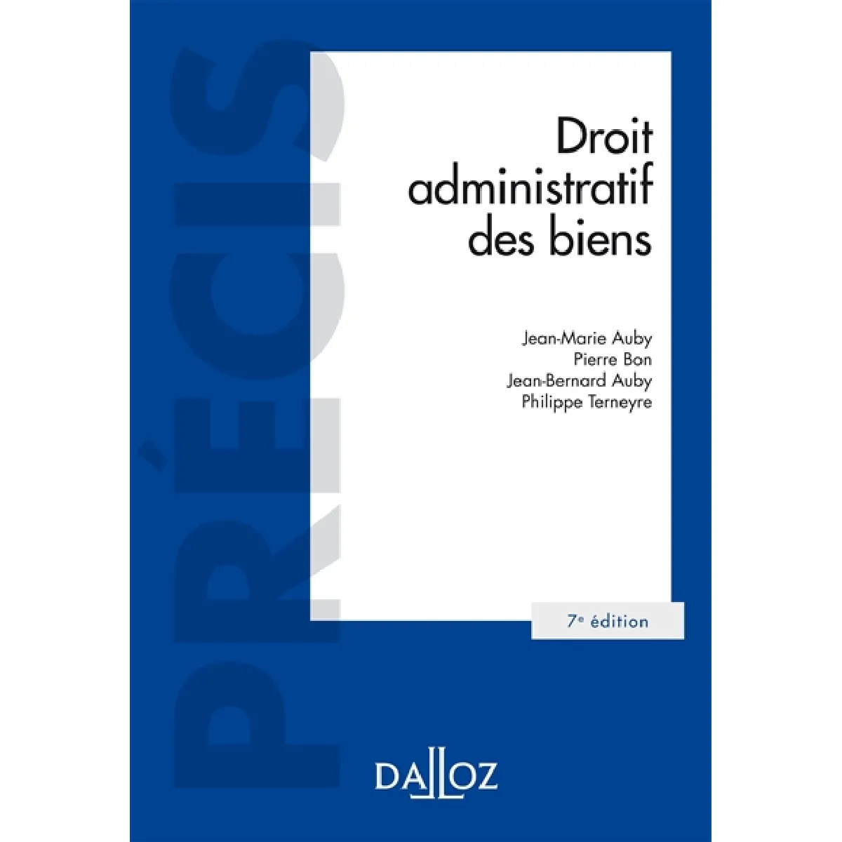 Droit administratif des biens : domaine public et privé, travaux et ouvrages publics, expropriation · Occasion