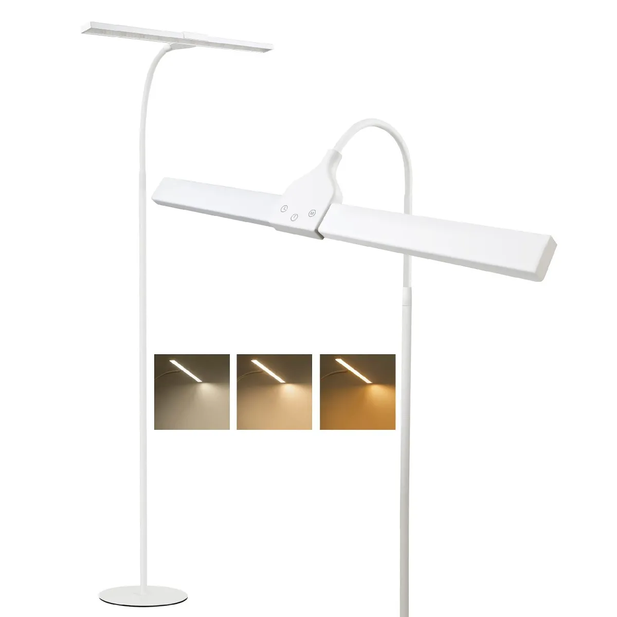Nettlife Lampadaire LED - Dimmable Moderne