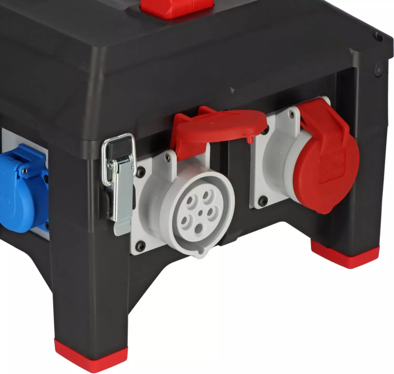 Brennenstuhl Professional BSV 5-63A rubber stroomverdeler - H07RN-F 5G16,0 1xCEE32A 2x16A, 6x230V - 2m