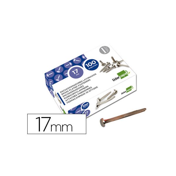 LiderPapel Caixa 100 Ataches n 2 16,5mm - FS10