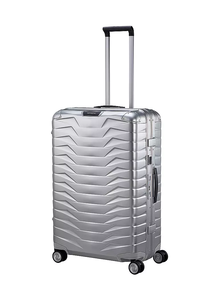 SAMSONITE Trolley PROXIS ALU Spinner 76 silber