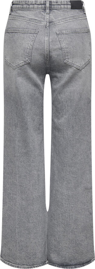 ONLY ONLJUICY HW WIDE LEG REA707 DNM NOO Medium grey denim