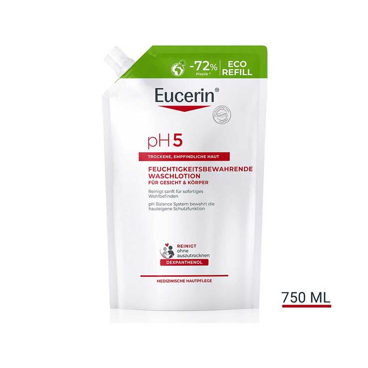 Eucerin pH5 Waschlotion empfindliche Haut, 750 ml