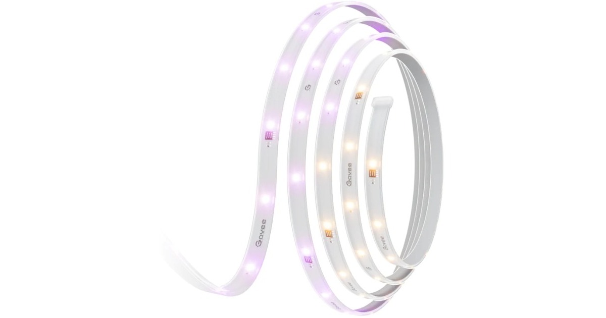 GoveeH6172 RGBIC-Wi-Fi Stripverlichting voor buiten ledstrip  (10 meter, RGBIC, Wifi, Bluetooth)