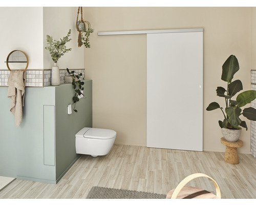 Pertura schuifdeurvleugel, decor wit, voor Selir aluminium beslag, 2035 x 944 x 40 mm, links/rechts