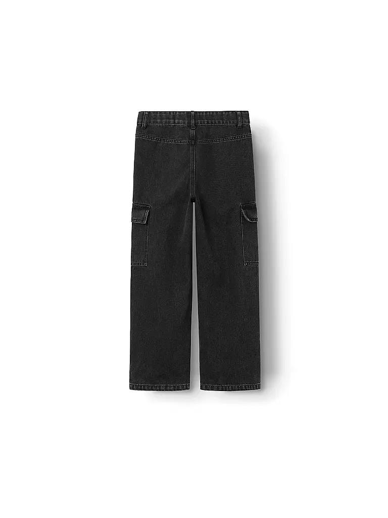 NAME IT Mädchen Cargojeans NKFROSE schwarz