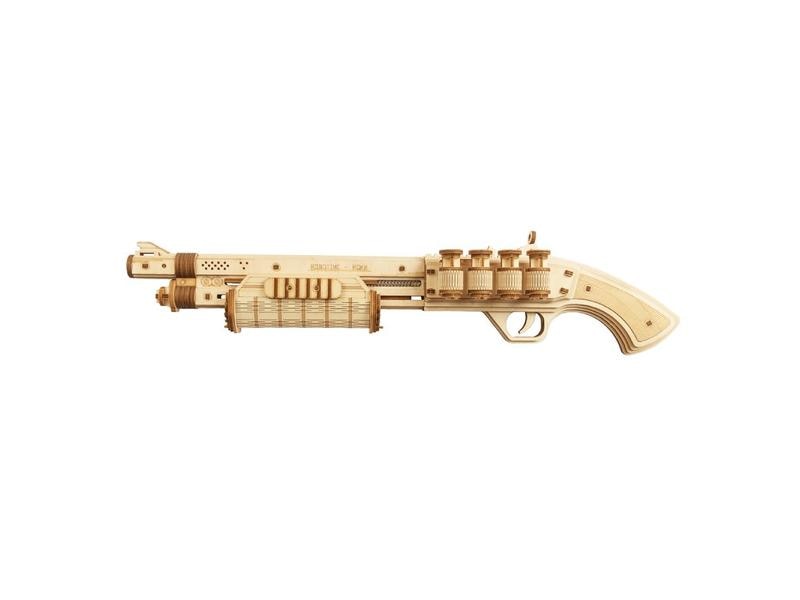 Pichler Bausatz Pumpgun M870 Pistole 3D Puzzle aus Holz