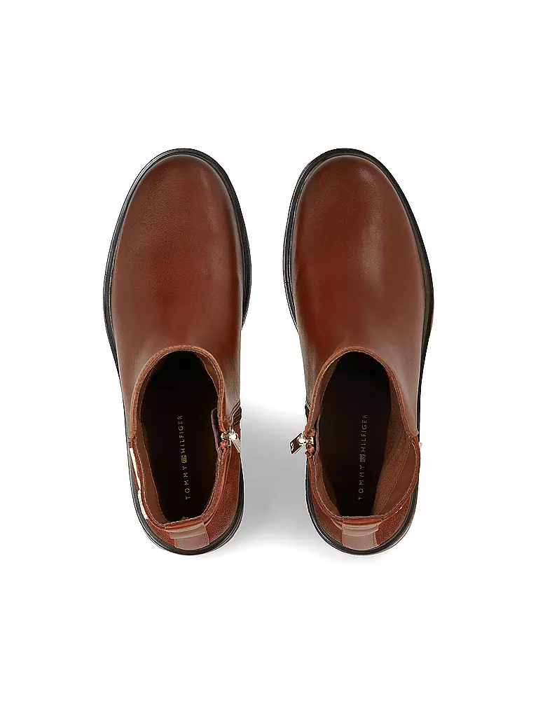 TOMMY HILFIGER Chelsea Boots  braun
