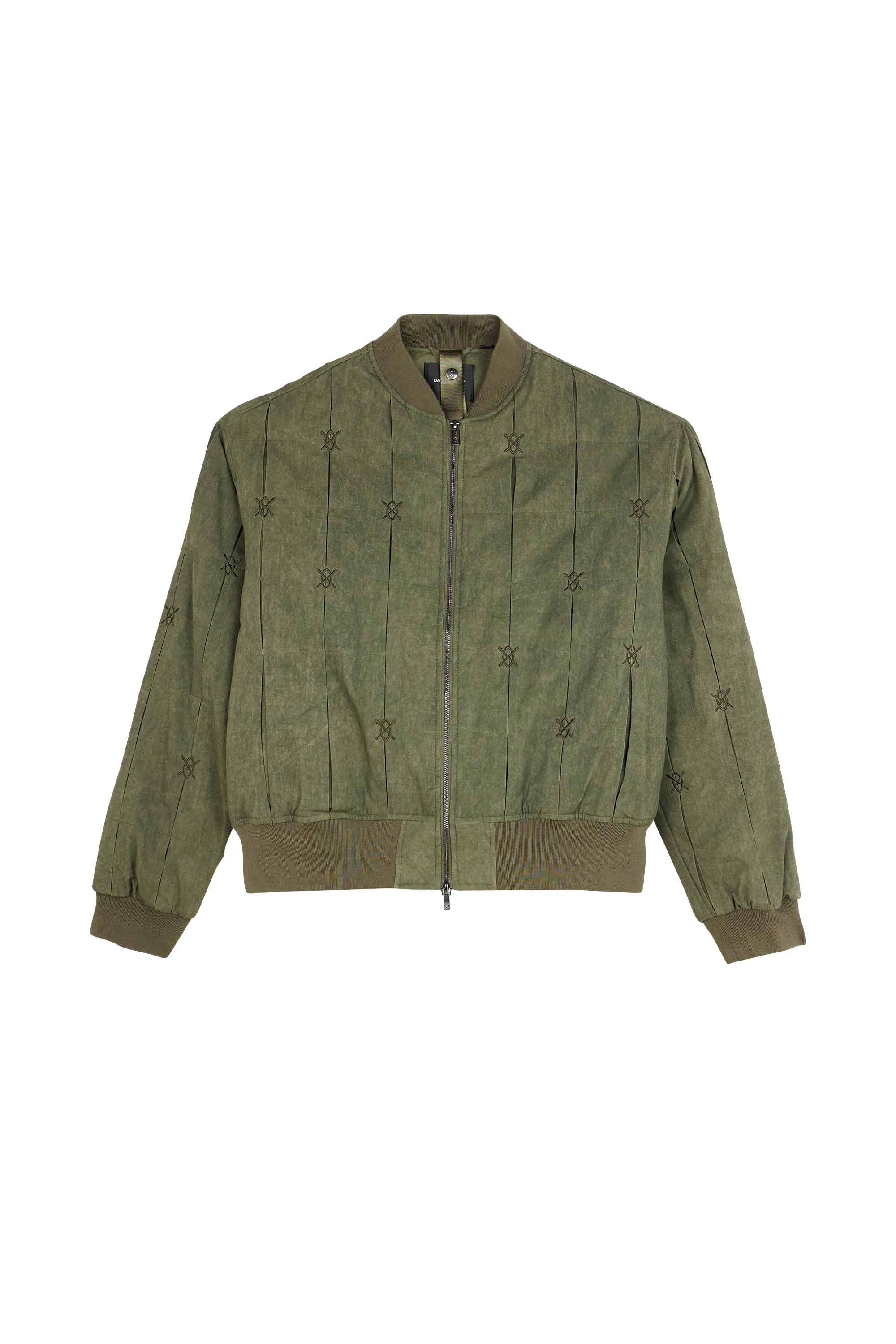 Daily Paper Veste rasal bomber jacket Vert