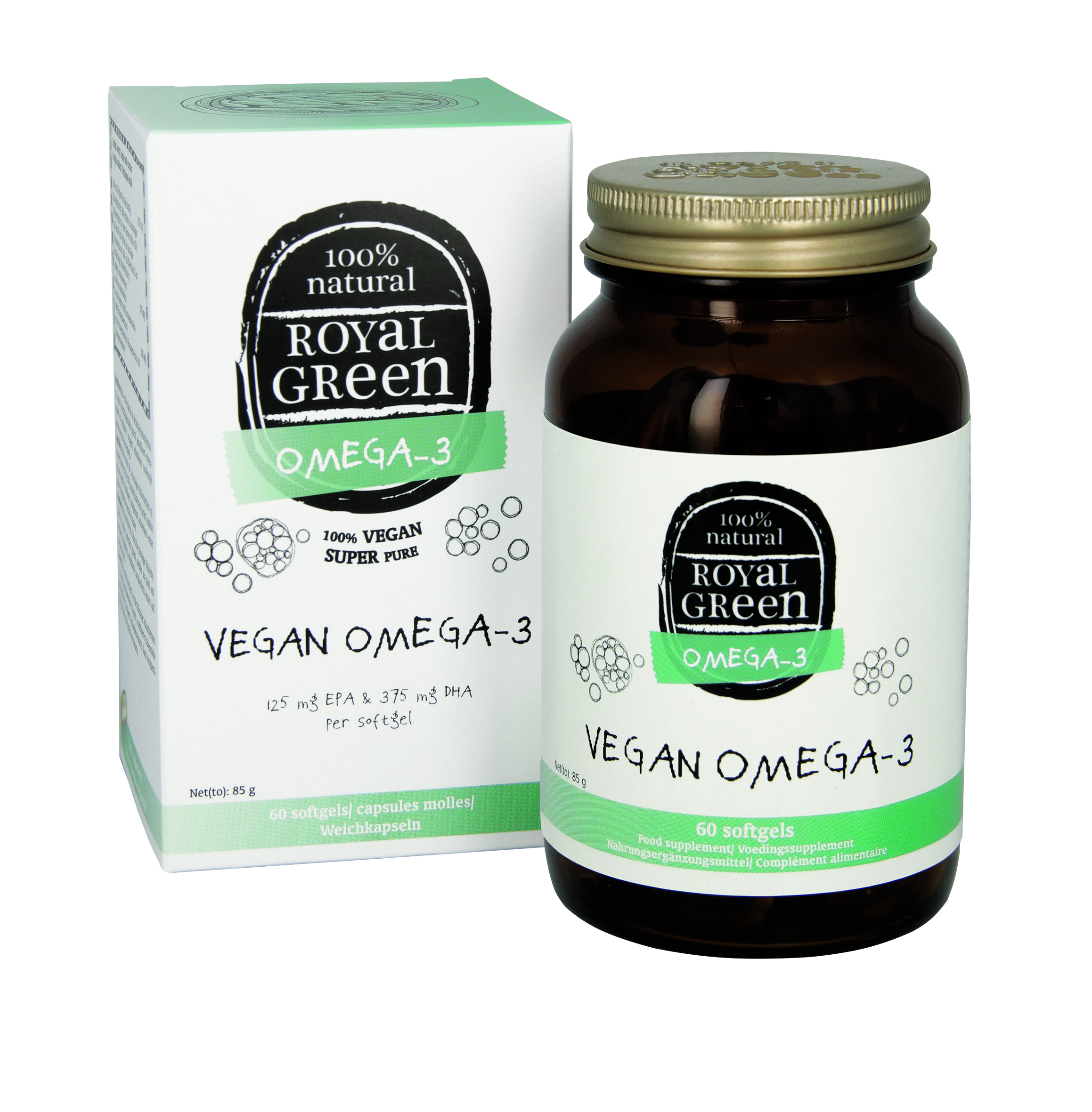 Royal Green Vegan Omega-3 (60 softgels)