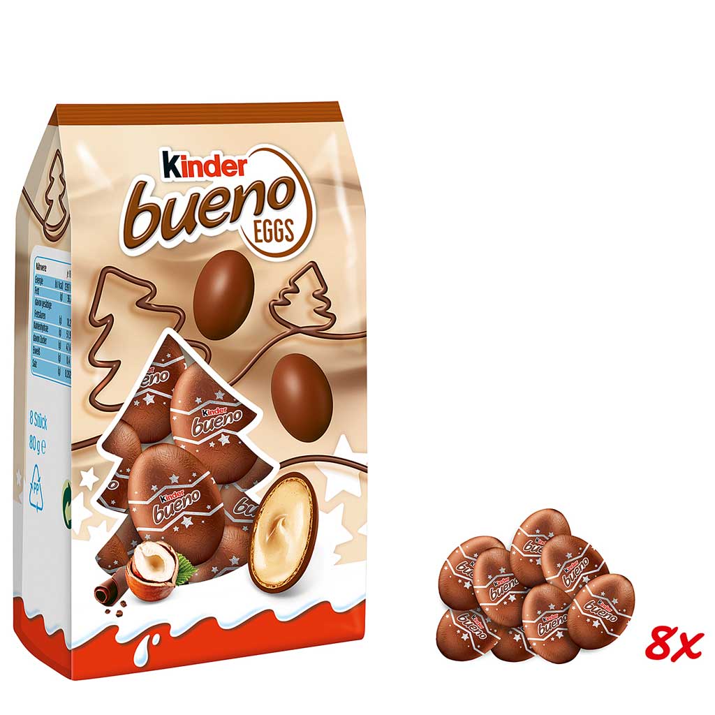 kinder Bueno Eggs 80g MHD:20.4.25