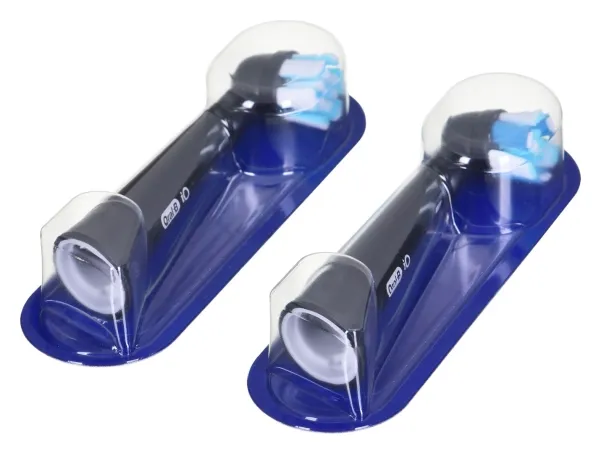 Braun 408482, Voksen, Vibrerende tandbørste, Daglig pleje, Sort, Rund, OLED