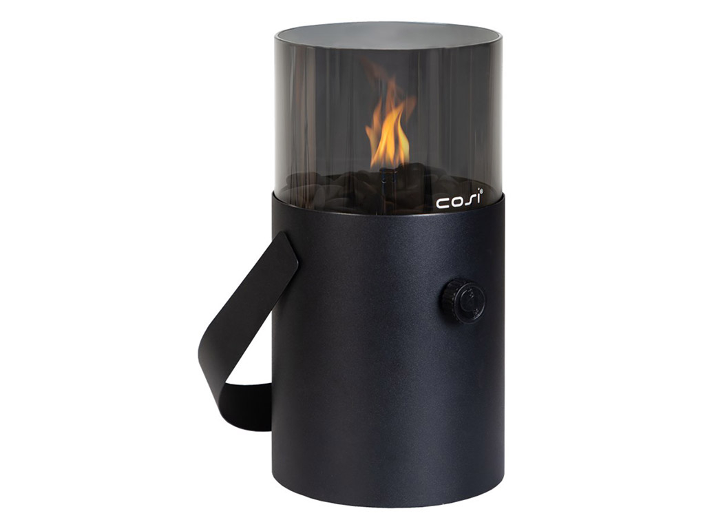 Cosi Fires Cosiscoop Original gaslantaarn - Black smoked