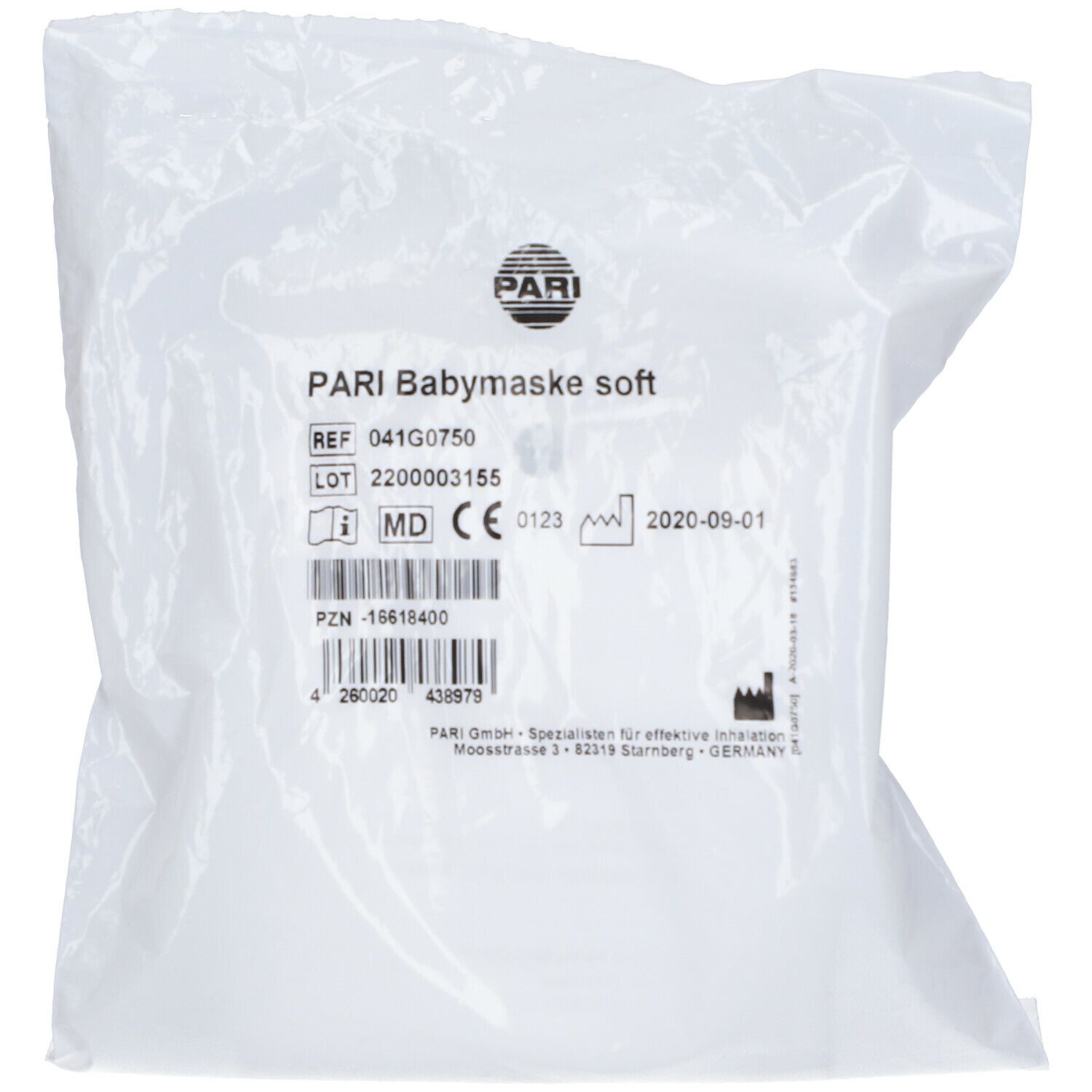 PARI Babymaske soft