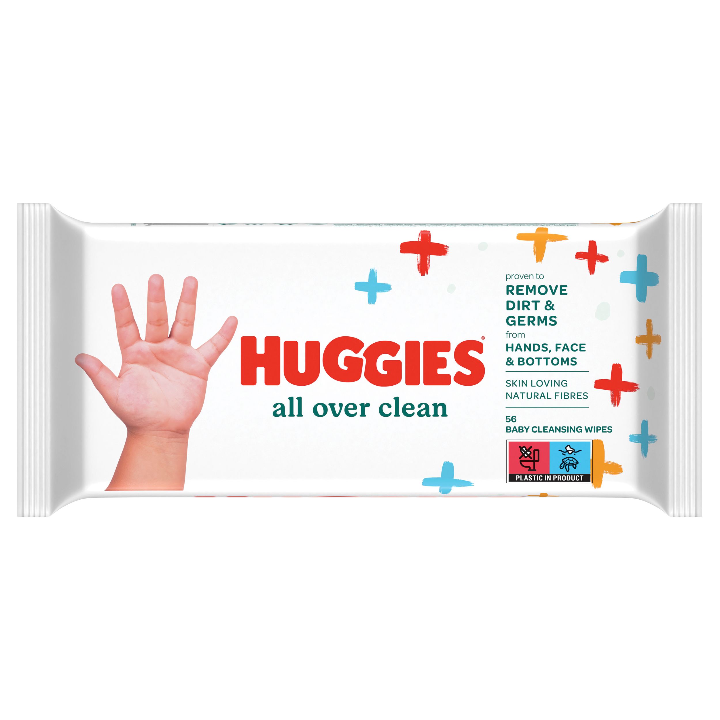 Huggies Feuchttücher Baby Wipes All Over Clean Monatsbox