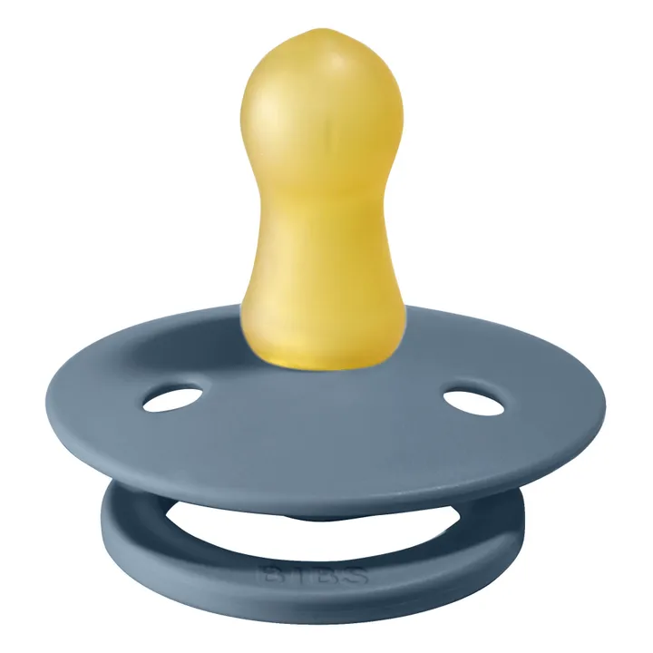 Bibs Tétines en caoutchouc naturel - Set de 2 | Bleu