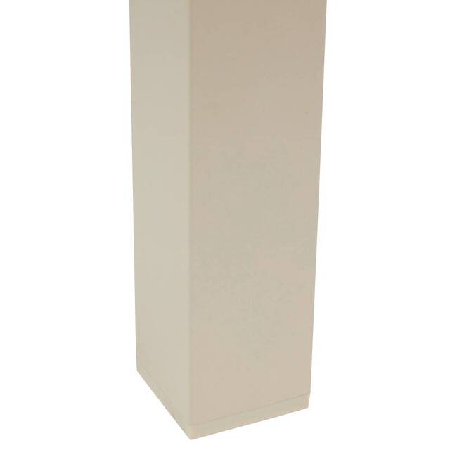 Table de jardin extensible rectangulaire PIAZZA Epeautre / Argile