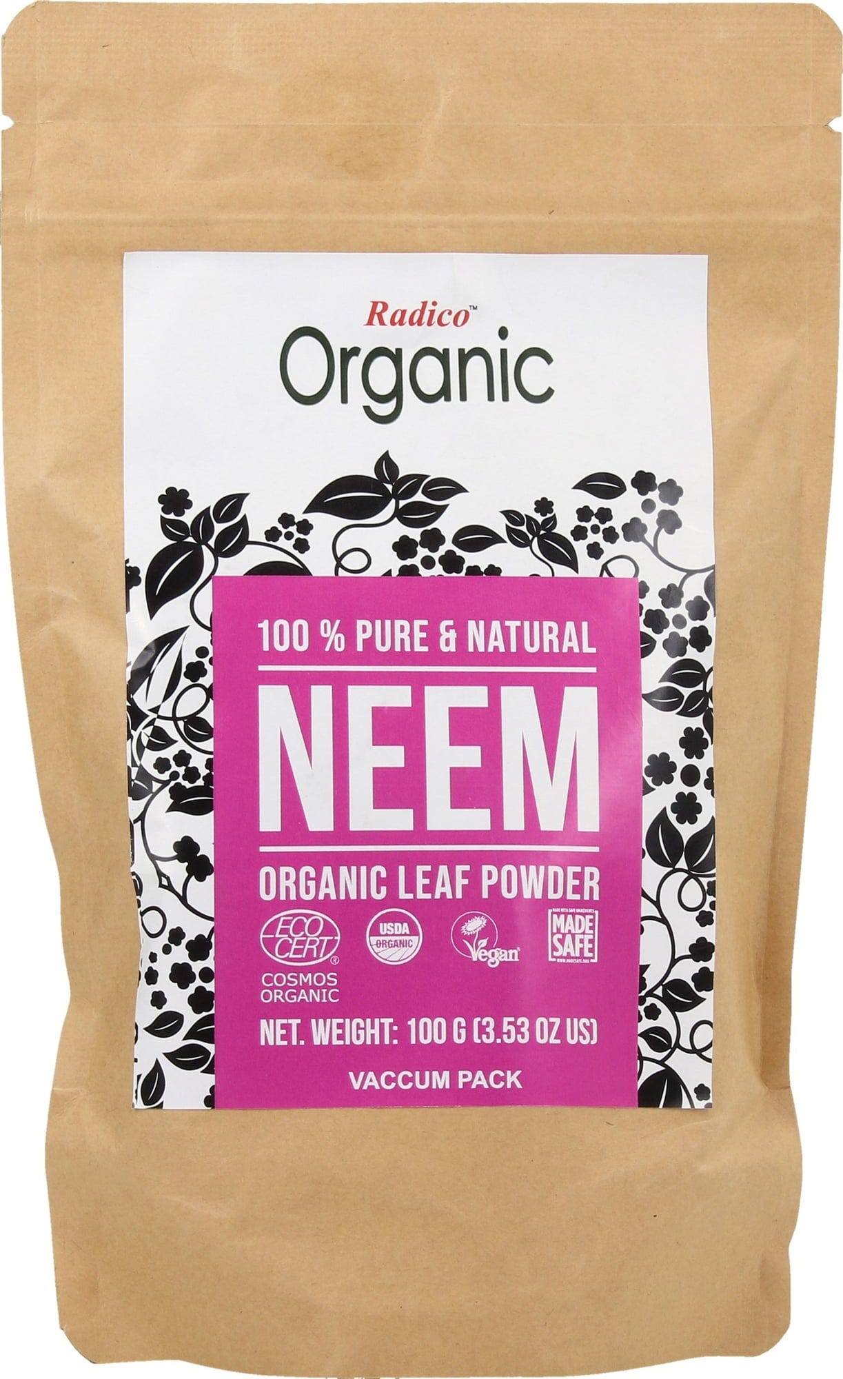 Radico  Bio-Neem Pulver, 100 g