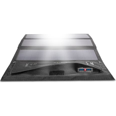 SBS transportabelt solpanel 21W - sort