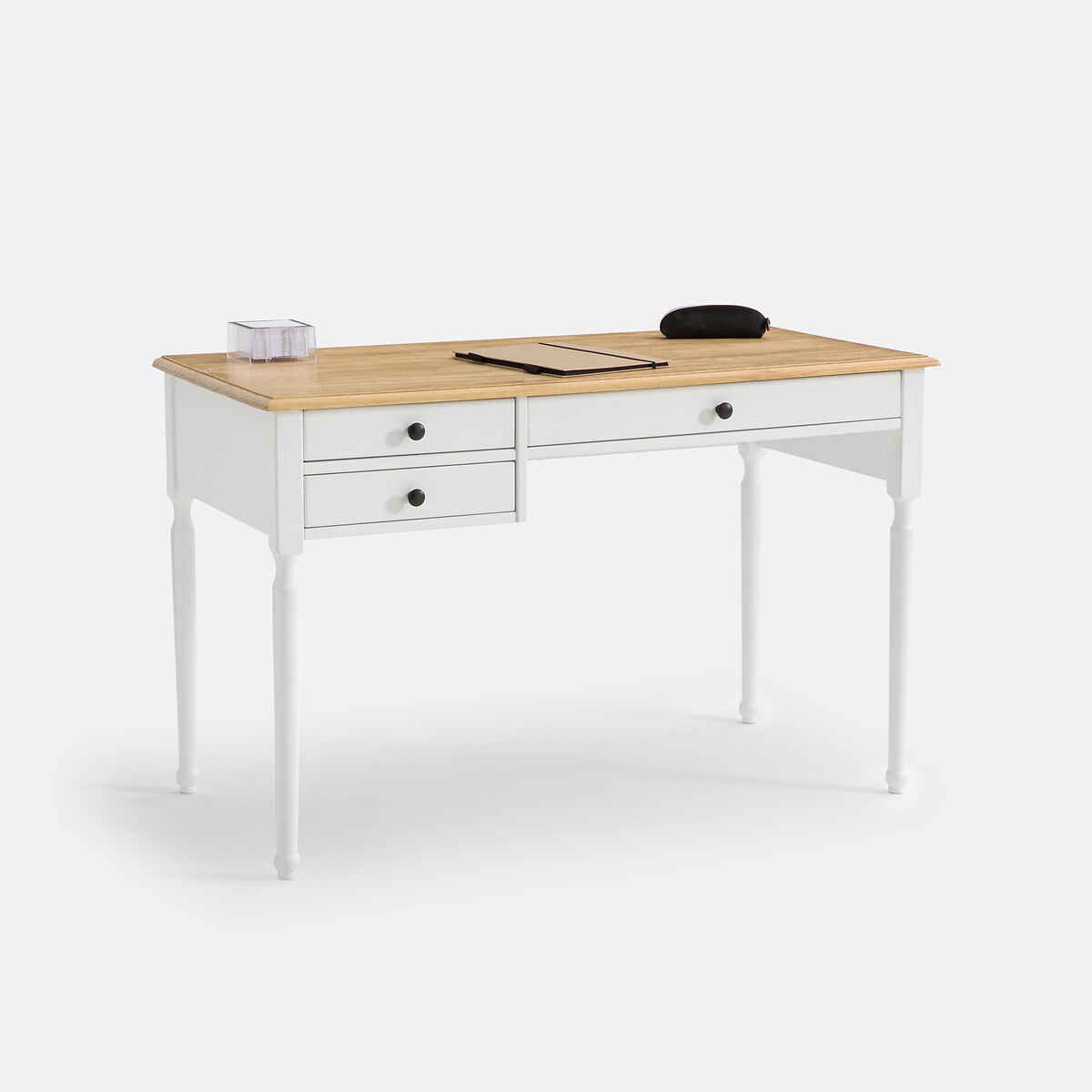 LA REDOUTE INTERIEURS<br>Mesa em pinho maciço e MDF