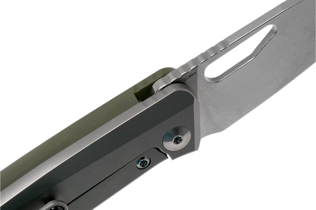 Liong Mah KUF-EDC 3.0 Green G10 zakmes, Liong Mah design