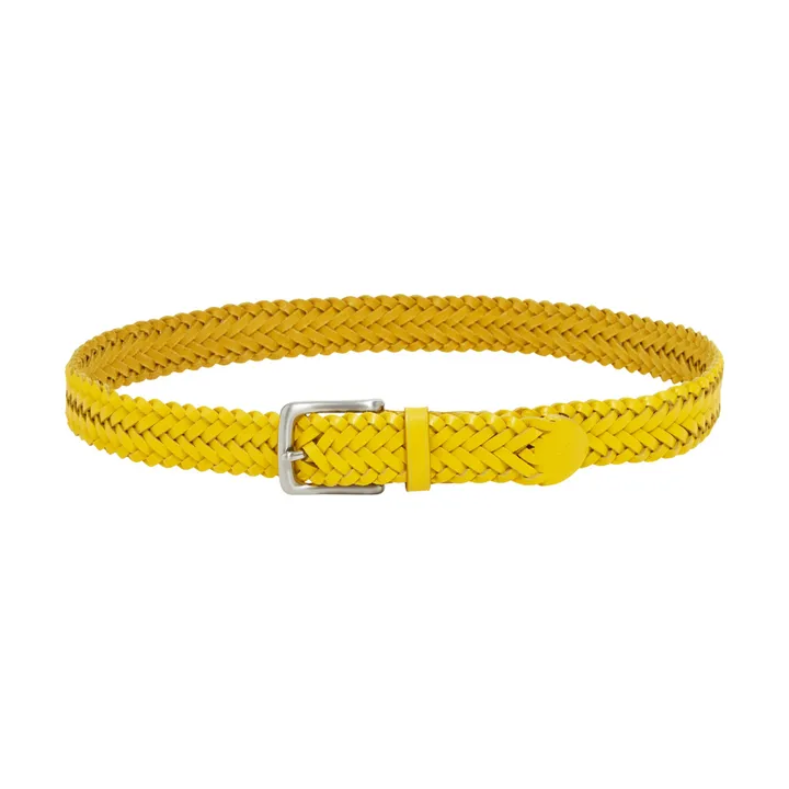 Dragon Diffusion Ceinture Tressée 3 cm | Jaune