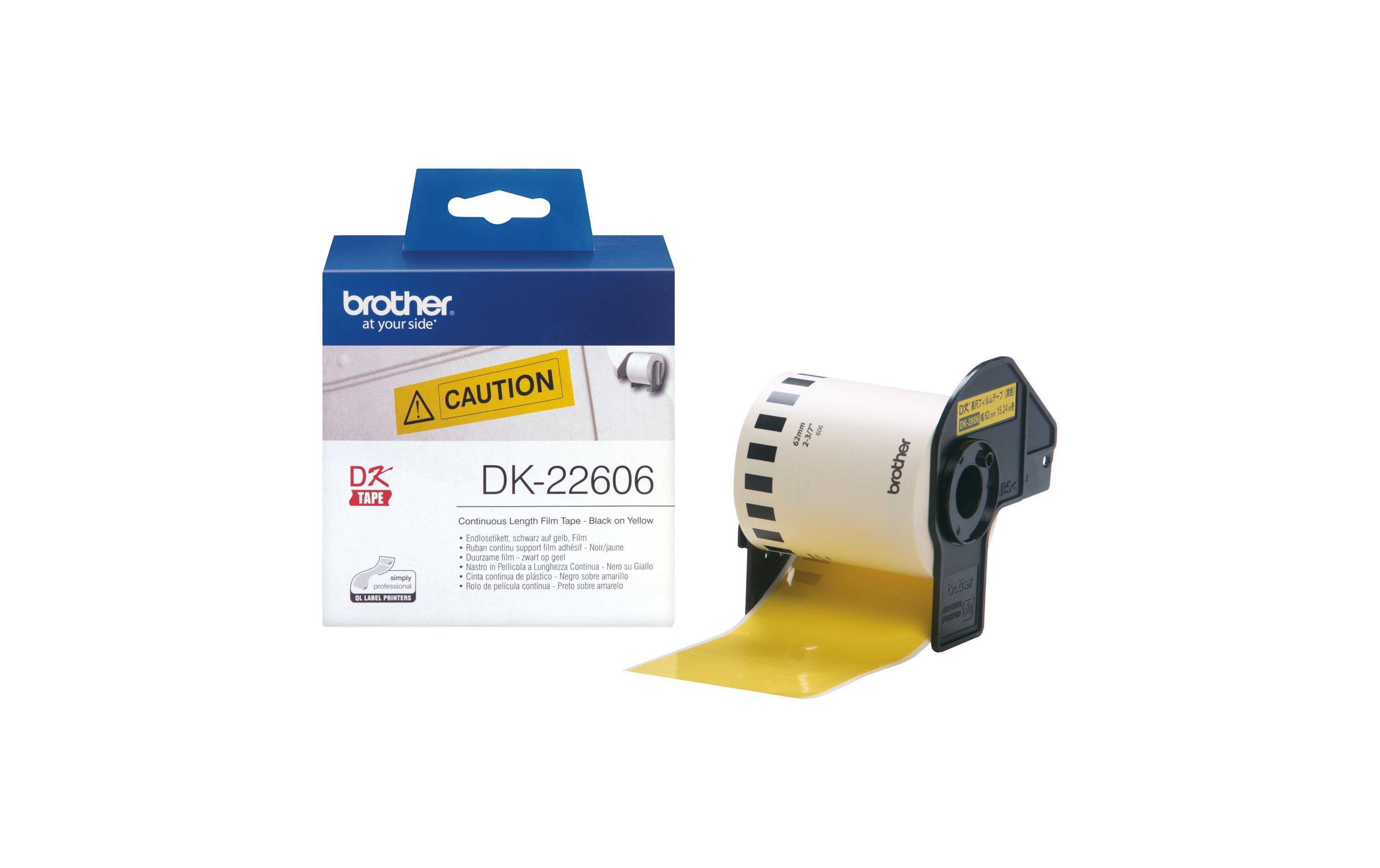 Etikettenrolle DK-22606 Thermo TransferVersandetiketten zum Brother Labelprinter