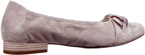 F9100-042 Semler taupe - maat 11 ballerina taupe - maat 11 Calandschoen