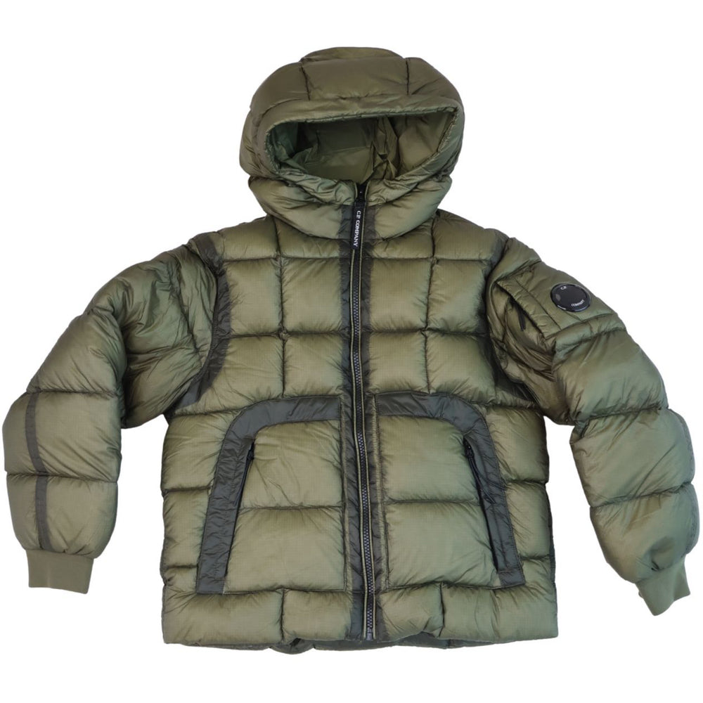 Køb C.P. Company Caper Green Feather Jakke