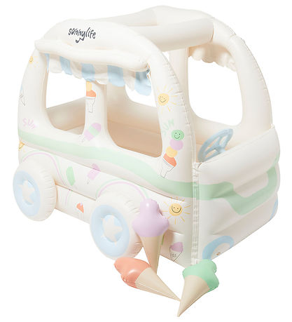SunnyLife Aufblasbarer Eiswagen - 150 x 105 cm - Summer Eisbeche