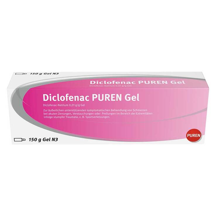 Diclofenac PUREN Gel, 150 g