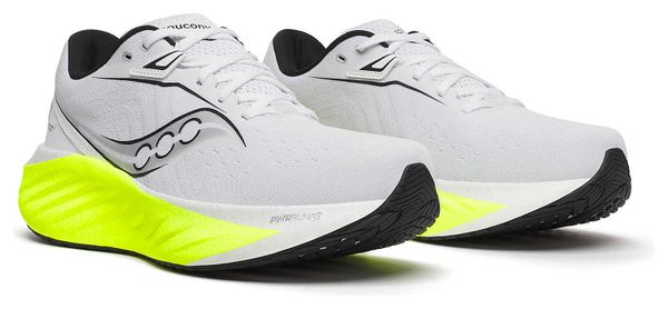 Chaussures Running Saucony Triumph 22 Gris/Jaune Homme