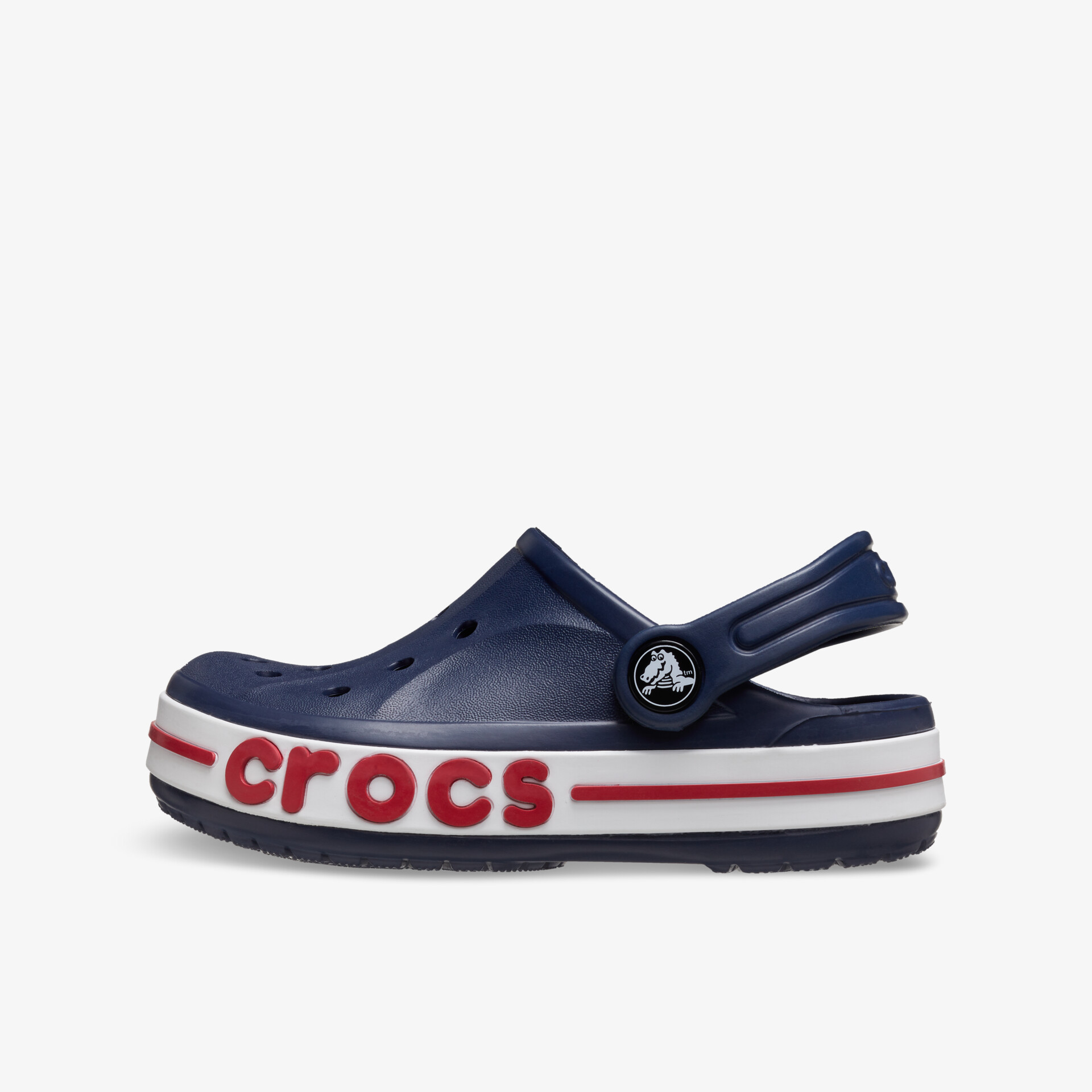 crocs Bayaband Kinder Badeschuhe blau