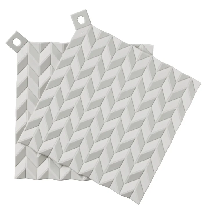Rig-Tig by Stelton - Hold-On Topflappen (2er-Set), hellgrau