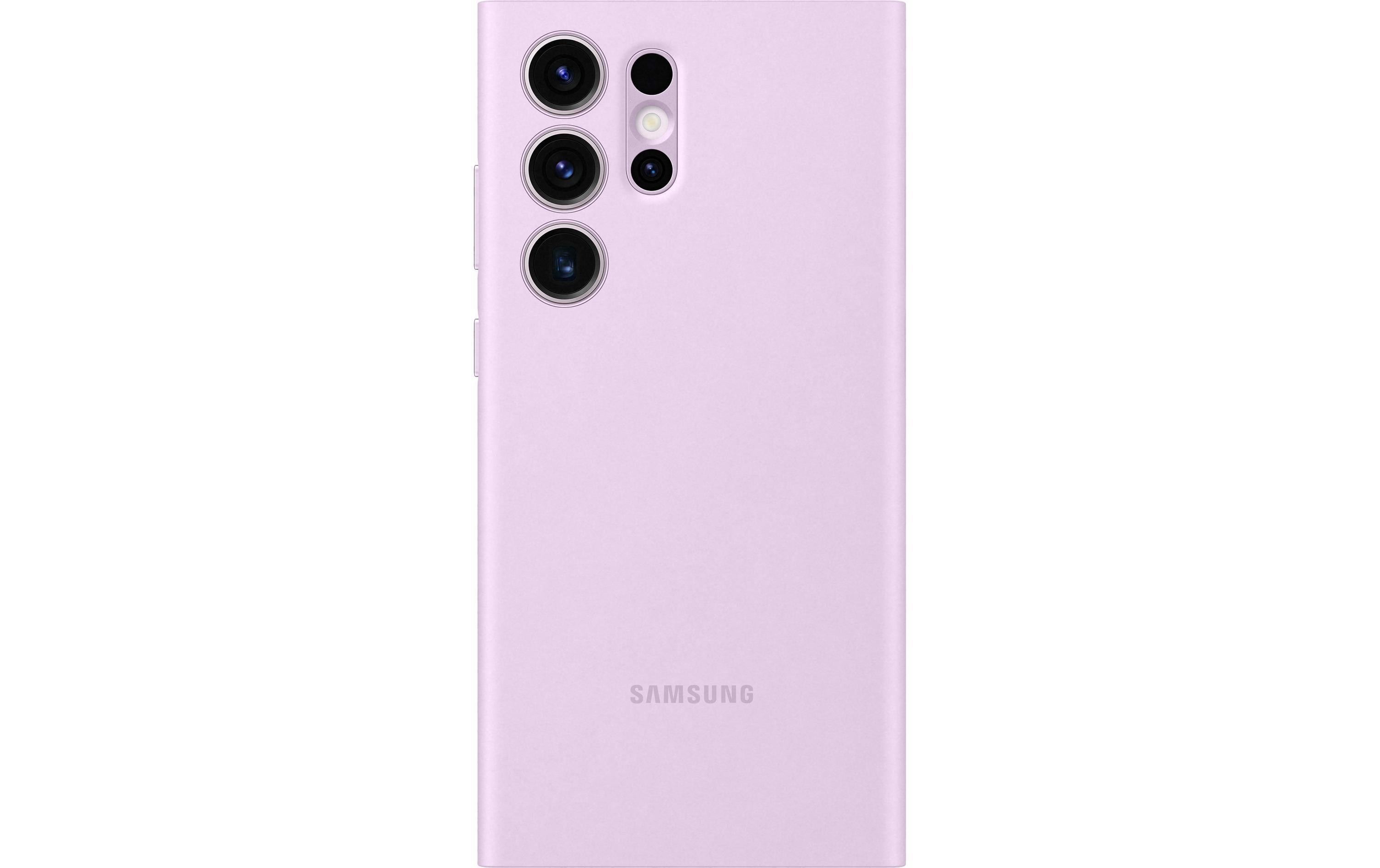 Book Cover Smart View Galaxy S23 Ultra LavendelSchutzhülle mit Touch-Interface für das Samsung Galaxy S23 Ultra