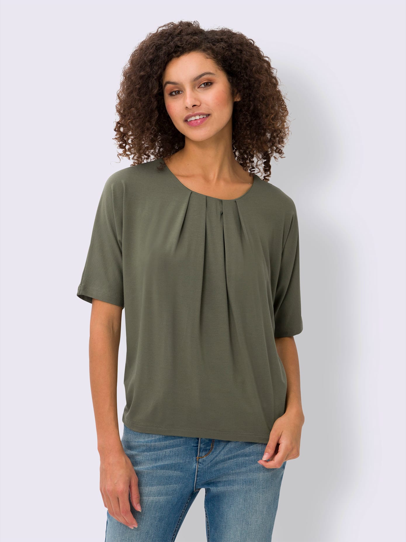 T-shirt viscose douce et fluide