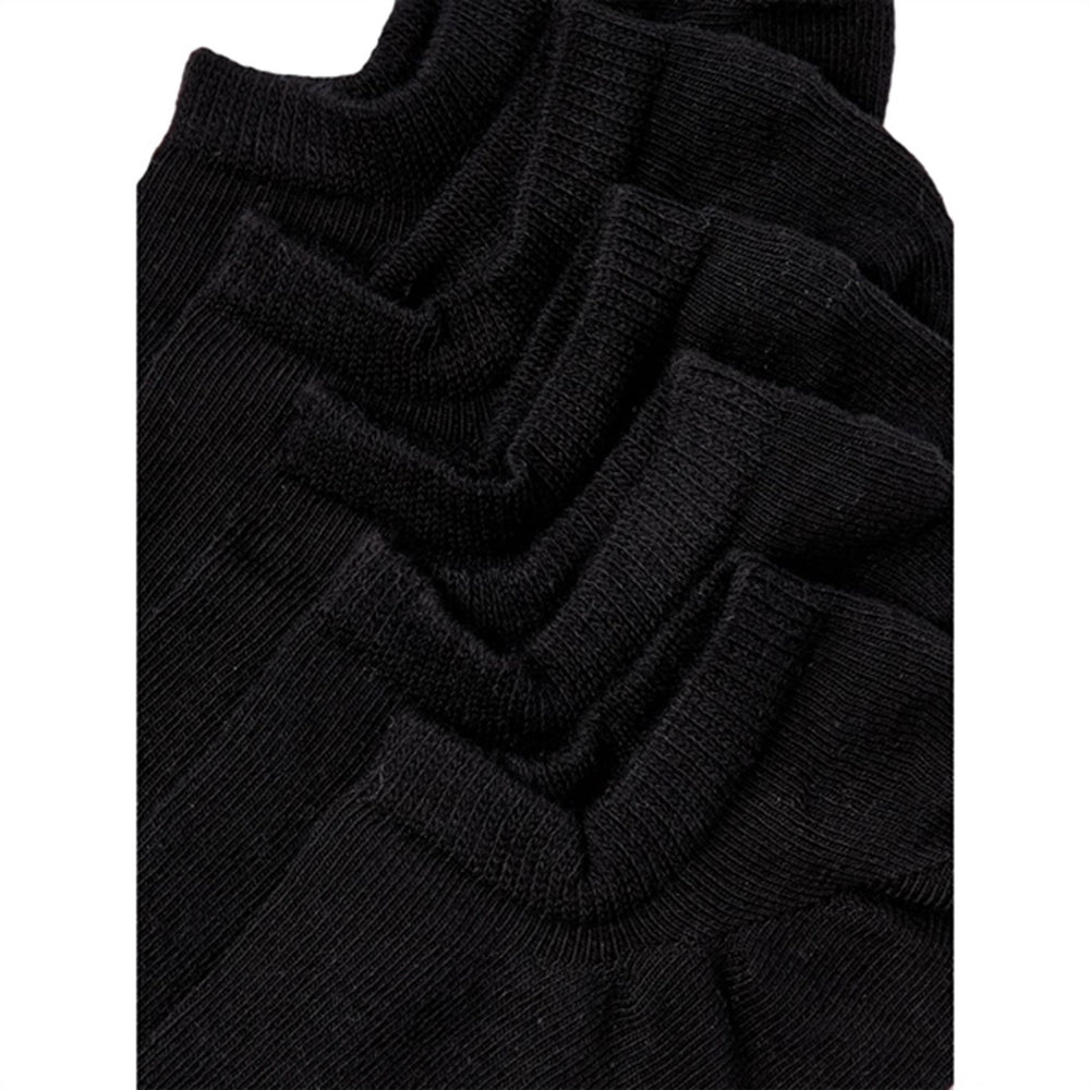 Black Ankel Strømper 7-Pak Noos - Name it