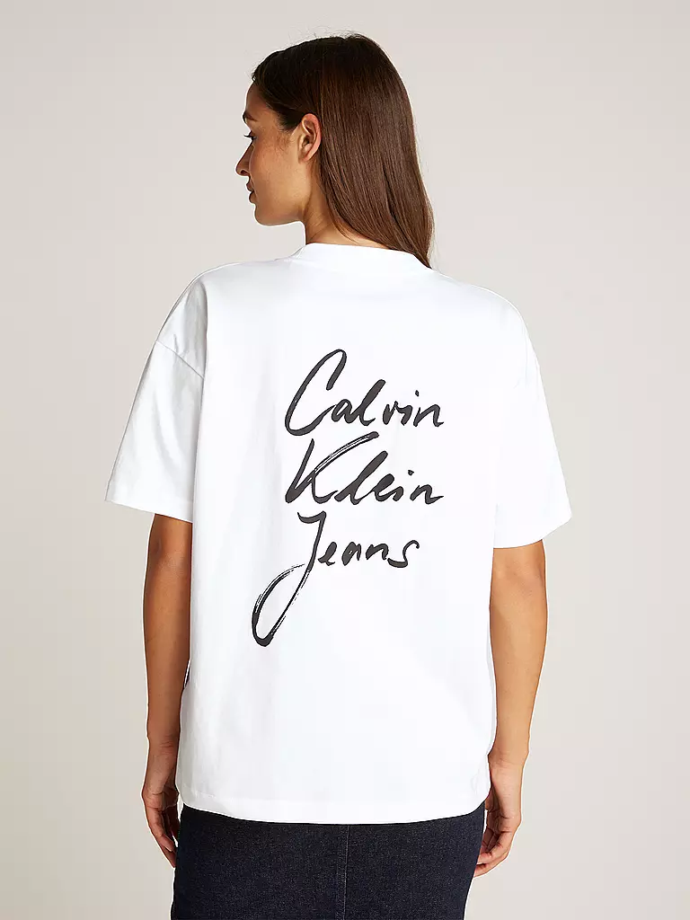 CALVIN KLEIN JEANS T-Shirt weiss