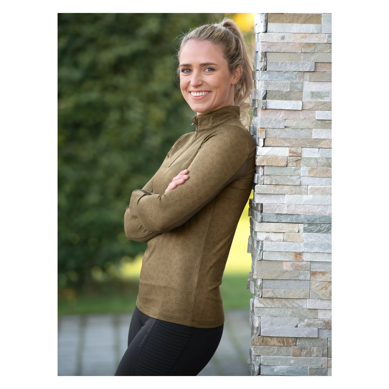 Cheval de Luxe Funktionsshirt  - olive